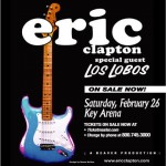 Eric Clapton Tour 2011 – KeyArena, Seattle, WA – Saturday February 26 2011