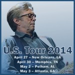 Eric Clapton – Mud Island Amphitheatre – Memphis, TN – Apr 30, 2014