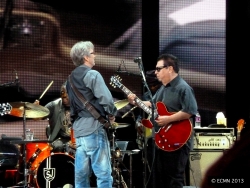 Eric Clapton and Cesar Rosas