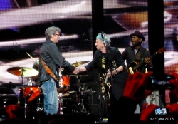 Eric Clapton and Keith Richards