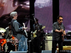 Eric Clapton and Cesar Rosas