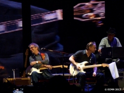 Eric Clapton and Jimmy Vaughan