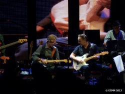 Eric Clapton and Jimmy Vaughan