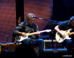 Eric Clapton and Jimmy Vaughan