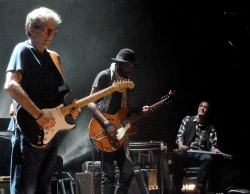 20 May 2013 Royal Albert Hall London - Gary Clark Jr., Greg Leisz and Eric Clapton